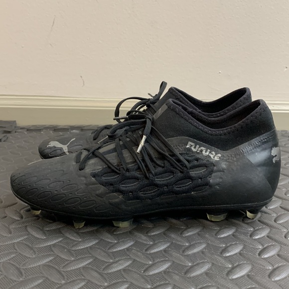 PUMA Future 5.3 Netfit FG/AG Firm-Ground Cleats Black size 10 - Picture 4 of 9